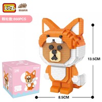 LOZ Fox Brown Mini Building Bricks LOZ9250