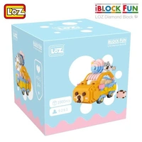 LOZ Bear Car Mini Building Bricks LOZ9261