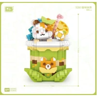 LOZ Matcha Cat Mini Building Bricks LOZ9280