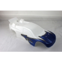 LRP S10 TX Prepainted whi/Blue Body Shell LRP-120989