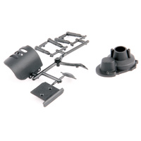 LRP Motor Cover Set & Skid Plate - S10 Twister LRP-124017