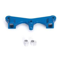 LRP Aluminium Front Upper Arm Mount (Blue) - S8 BX LRP-132350