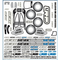 LRP Decal Sheet S8 BX LRP-132550