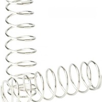 LRP Front Shock Spring (Silver /Hard) S8 BX Team LRP-132560