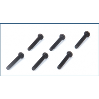 LRP M4 X 25MM Button Head Screws 6pce Rebel LRP-133085