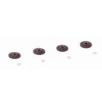 LRP Shock Pistons 8 x 1.00mm (4pcs) Rebel LRP-133108