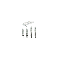 LRP Aluminium Big Bore Shock Set & Pipe (Polished) LRP-133500