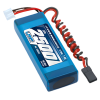 LRP LiPo 2500 RX-Pack 2/3A Straight - RX-only - 7.4V