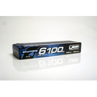 LRP 431281 HV LCG Stock Spec GRAPHENE-4 6100mAh Hardcase battery - 7.6V LiPo - 135C/65C