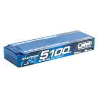 LRP HV Ultra LCG Stock Spec GRAPHENE-4.1 5100mAh Hardcase - 7.6V LiPo - 135C/65C