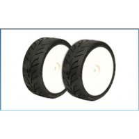 LRP VTEC Rain Wheel Dunlop D20 Radial LRP-65055