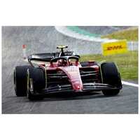 Looksmart 1/18 Ferrari F1-75 No.55 Winner Great Britain GP 2022 - Carlos Sainz Jr. Diecast Car