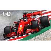 Looksmart 1/43 Scuderia Ferrari SF1000 - #5 Sebastian Vettel - Austrian GP 2020 Diecast Car