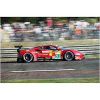 Looksmart 1/43 Ferrari 488 GTE EVO No.51 - AF Corse - 2nd LMGTE Pro class 24H Le Mans 2022 - A. Pier Guidi - J. Calado - D. Serra Diecast Car