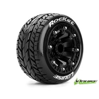Louise RC ST-Rocket 1/10th-1/16th BLK rim w/tyre