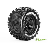 Louise RC MT-Uphill Tyre On Black Rim 0 Offset