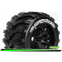 Louise RC MT-Cyclone 1/8 Monster Truck Tyres Black