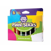 Little Brian Paint Sticks - Classic 6 pk