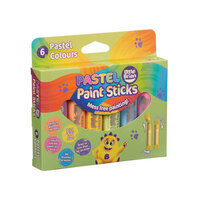Little Brian Paint Sticks - Pastel 6 pk