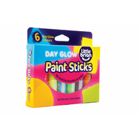 Little Brian Paint Sticks - Day Glow 6 pk