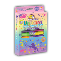 Little Brian Paint Sticks Window Unicorn Craft Kit 402