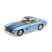 Minichamps 1/18 Mercedes-Benz 300 SL (W198) - 1955 - Light Blue Diecast Model
