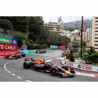 Minichamps 1/18 Oracle Red Bull Racing RB18 - Sergio Perez - Winner Monaco GP 2022 W/ Intermediate Tyres