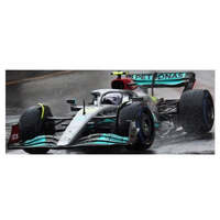 Minichamps 1/18 Mercedes-AMG Petronas Formula One Team F1 W13 E Performance - Lewis Hamilton - Monaco GP 2022 Diecast Car