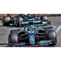 Minichamps 1/18 Aston Martin Cognizant Formula One Team AMR21 - Sebastian Vettel - 2nd Azerbaijan GP 2021 Diecast
