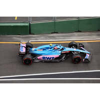Minichamps 1/18 BWT Alpine F1 Team A522 - Fernando Alonso - Australian GP 2022 Diecast Car