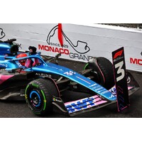 Minichamps 1/18 BWT Alpine F1 Team A523 Esteban Ocon - 3rd Monaco GP 2023 Diecast F1 Car