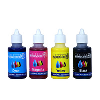 Monocure 3D CMYK Pigment Set 30ml (Cyan, Magenta, Yellow & Black) 