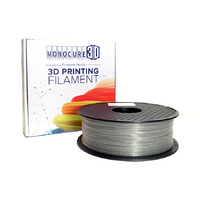 Monocure 3D Filament PLA Shining Silver (1kg)