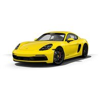 Minichamps 1/43 Porsche 718 Cayman GTS (982) - 2020 - Yellow Diecast Car