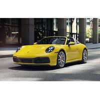 Minichamps 1/43 Porsche 911 (992) Targa - 2020 - Yellow Diecast Car