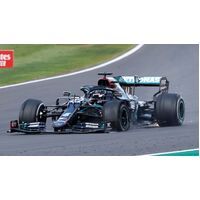 Minichamps 1/43 Mercedes-AMG Petronas Formula One Team W12 E Performance - Hamilton - Winner British GP 2021  Diecast Car