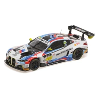 Minichamps 1/43 BMW M4 GT3 Team WRT -V.Rossi, R.Marciello, M.Martin 12Hr Bathurst 2024 Diecast Model Car