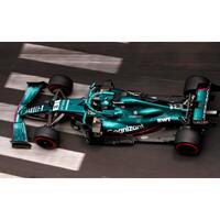 Minichamps 1/43 Aston Martin AMR21 - Lance Stroll - Monaco GP 2021 Diecast Car