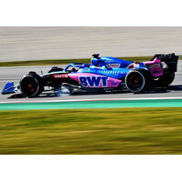 Minichamps 1/43 BWT Alpine F1 Team A522 - Fernando Alonso - Bahrain GP 2022 Resin Car