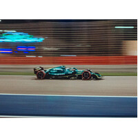 Minichamps 1/43 Aston Martin Aramco Cognizant Formula One Team AMR22 - Lance Stroll - Bahrain GP 2022 Resin Car