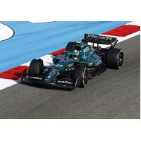 Minichamps 1/43 Aston Martin Aramco Cognizant Formula One Team AMR22 - Nico Hulkenberg - Bahrain GP 2022 Resin Car