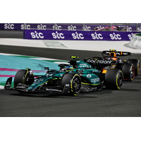 Minichamps 1/43 Aston Martin Aramco Cognizant AMR23 Fernando Alonso - 3rd place Saudi Arabian GP 2023 Diecast Car Model