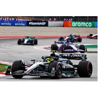 Minichamps 1/43 Mercedes-AMG Petronas Formula One Team F1 W14 E Performance Lewis Hamilton - 2nd Spain GP 2023 Diecast F1 Car