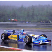 Minichamps 1/18 Benetton Renault B195 - Michael Schumacher Winner Belgian GP 1995 Diecast Model