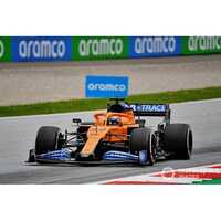 Minichamps 1/18 McLaren Renault Mcl35 - Carlo Sainz - Austrian GP 2020 Diecast Car