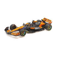 Minichamp 1/18 McLaren Formula 1 Team Mcl38 - Oscar Piastri - First Win Hungarian GP 2024 Resin Model Car