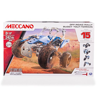 Meccano Engineering 15 Model Set Side by Side ATV