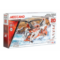 Meccano Engineering 20 Multi Model Set Helicopter