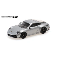 Minichamps 1/64 Porsche 911 (992.2) Carrera GTS 2025 Grey Metallic Diecast Model Car