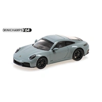 Minichamps 1/64 Porsche 911 (992.2) Carrera GTS 2025 Green Metallic Diecast Model Car